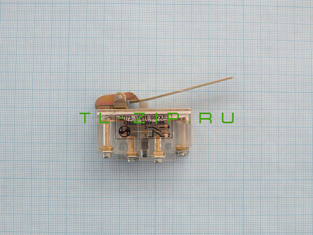 Микровыключатель ВП73-11011-00 УХЛ3 с длинной планкой